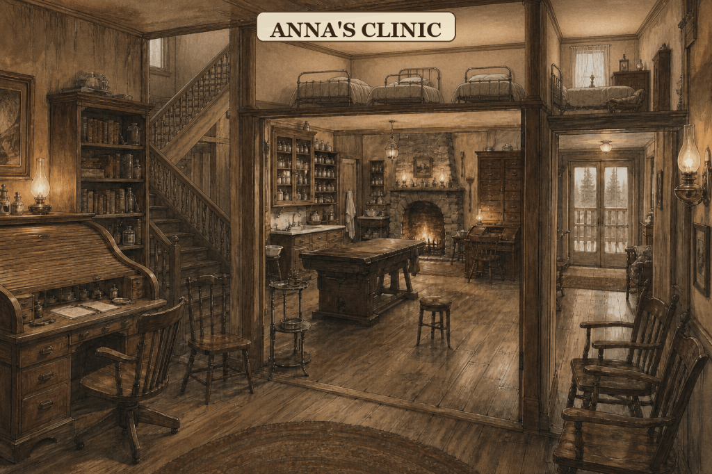 Anna's Clinic Interior — Bridal Veil Falls