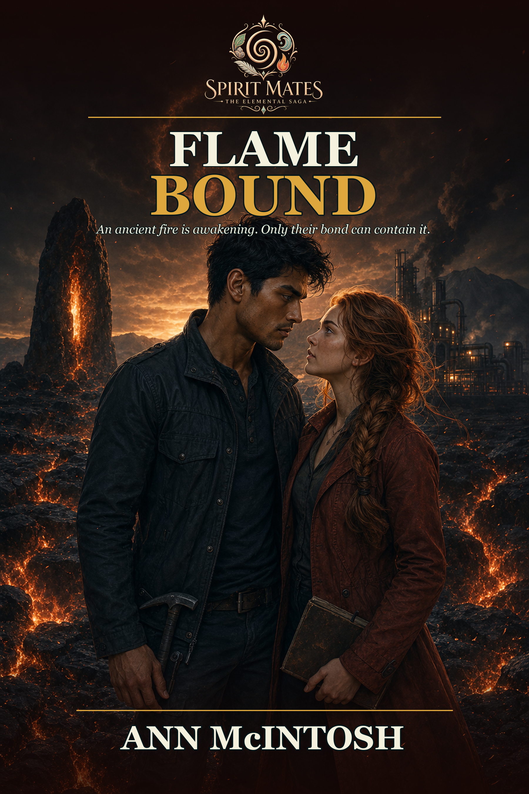 Flame Bound — Book 3 of the Spirit Mates series by Ann McIntosh
