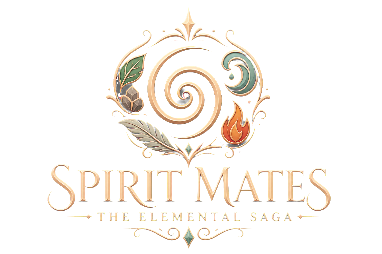 Spirit Mates: The Elemental Saga logo